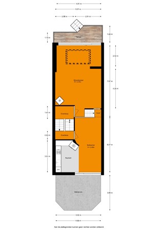 Floorplan - Graaf Willem II Laan 35, 2355 BG Hoogmade
